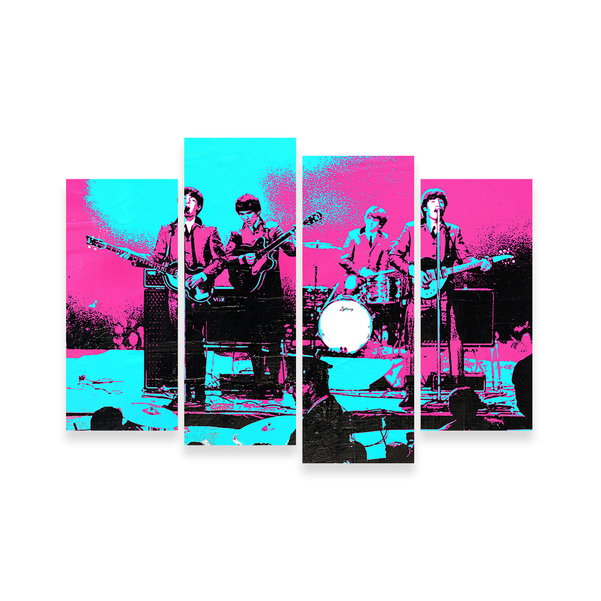 Beatles DC Coliseum Wall Art