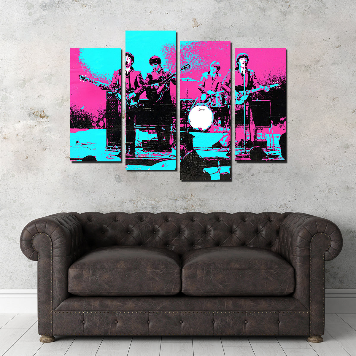 Beatles DC Coliseum Wall Art