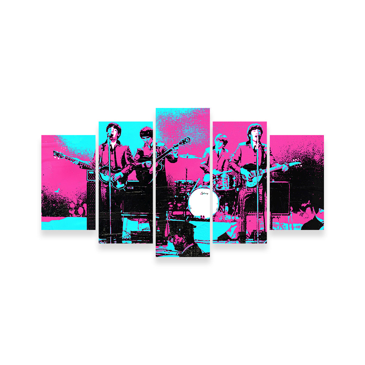 Beatles DC Coliseum Wall Art
