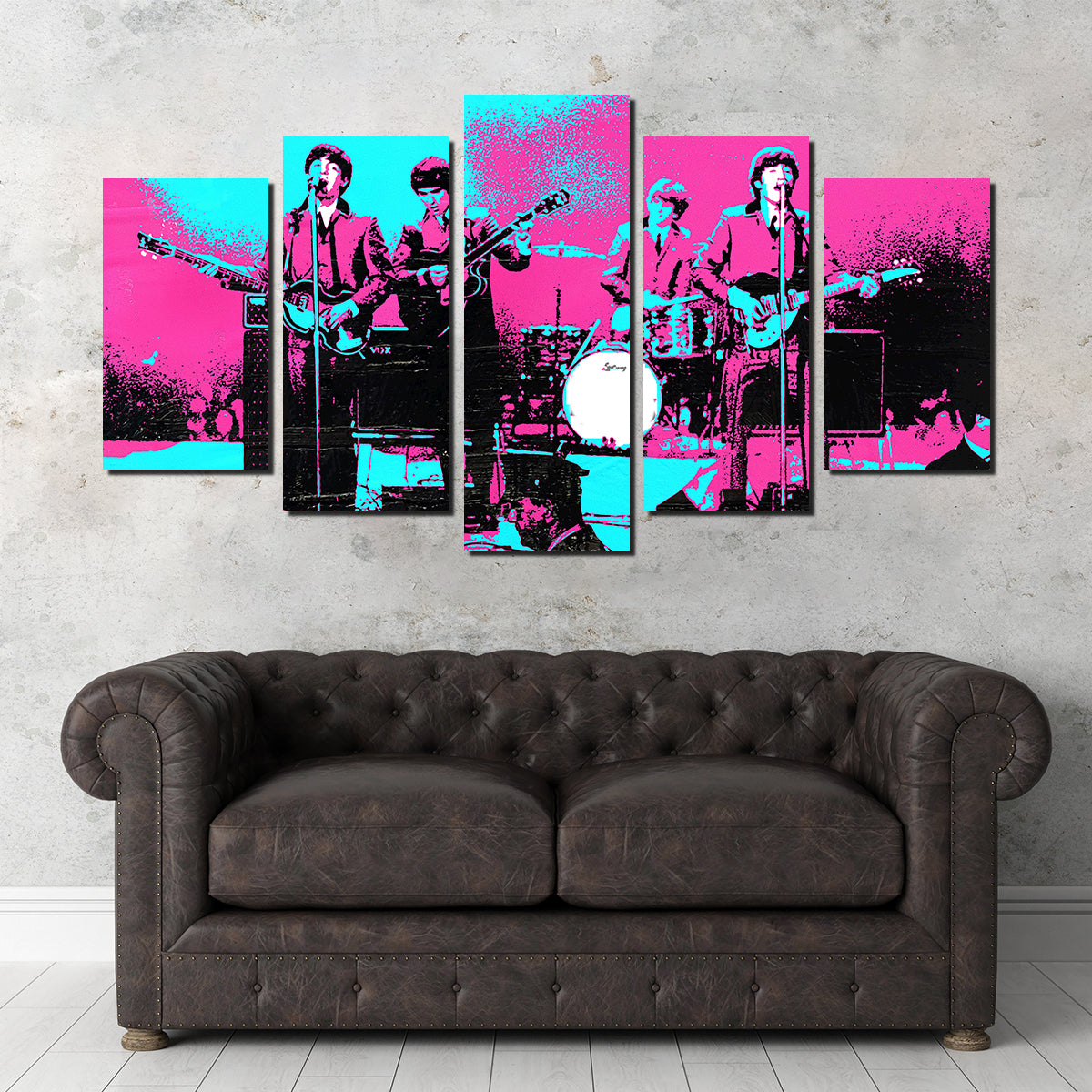 Beatles DC Coliseum Wall Art