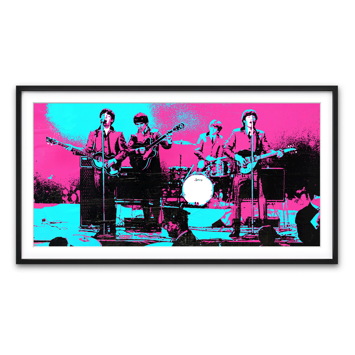 Framed Print 2x1 Black