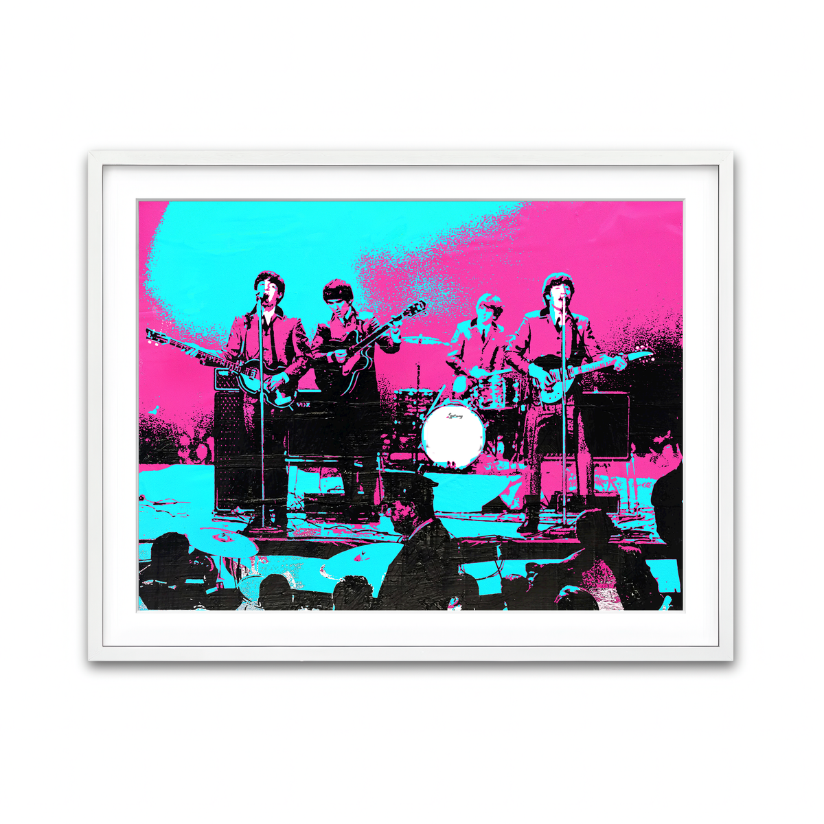 Framed Print 4x3 White