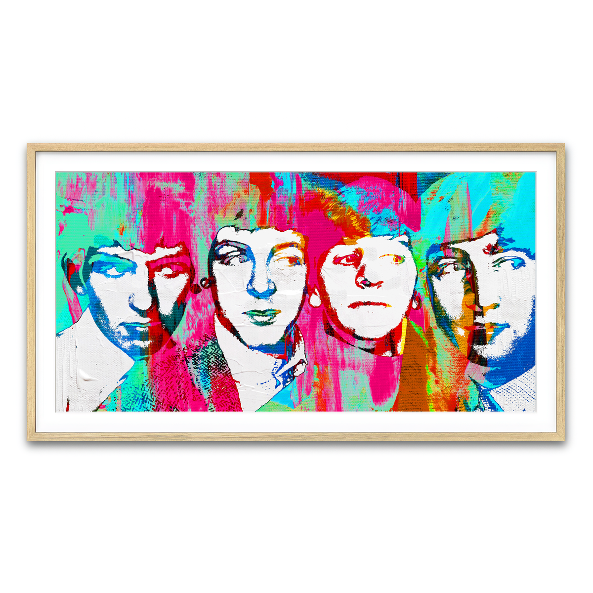 Framed Print 2x1 Natural