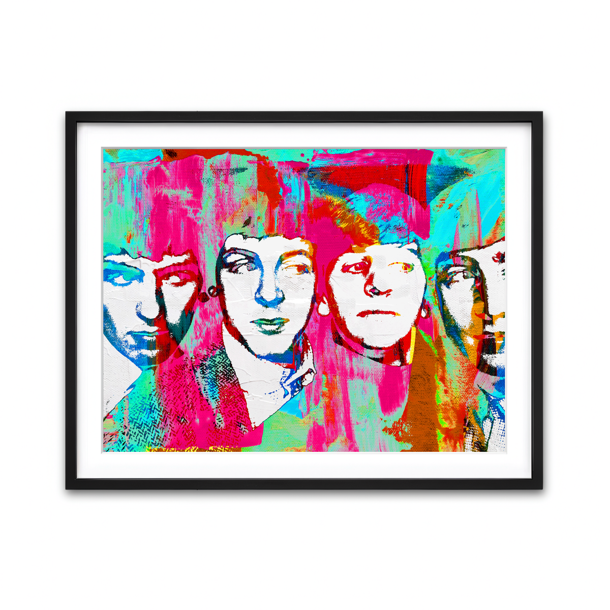 Framed Print 4x3 Black