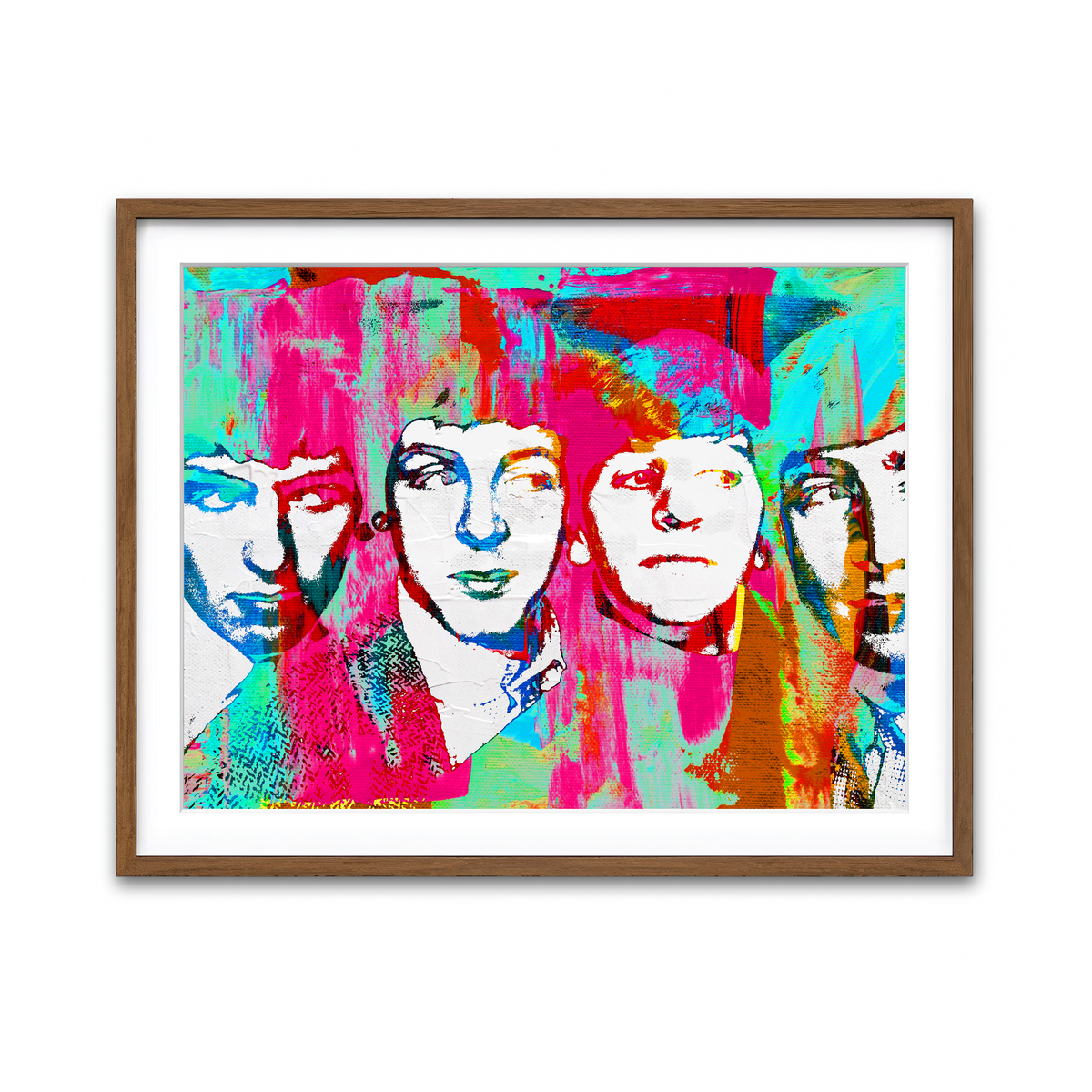 Framed Print 4x3 Walnut