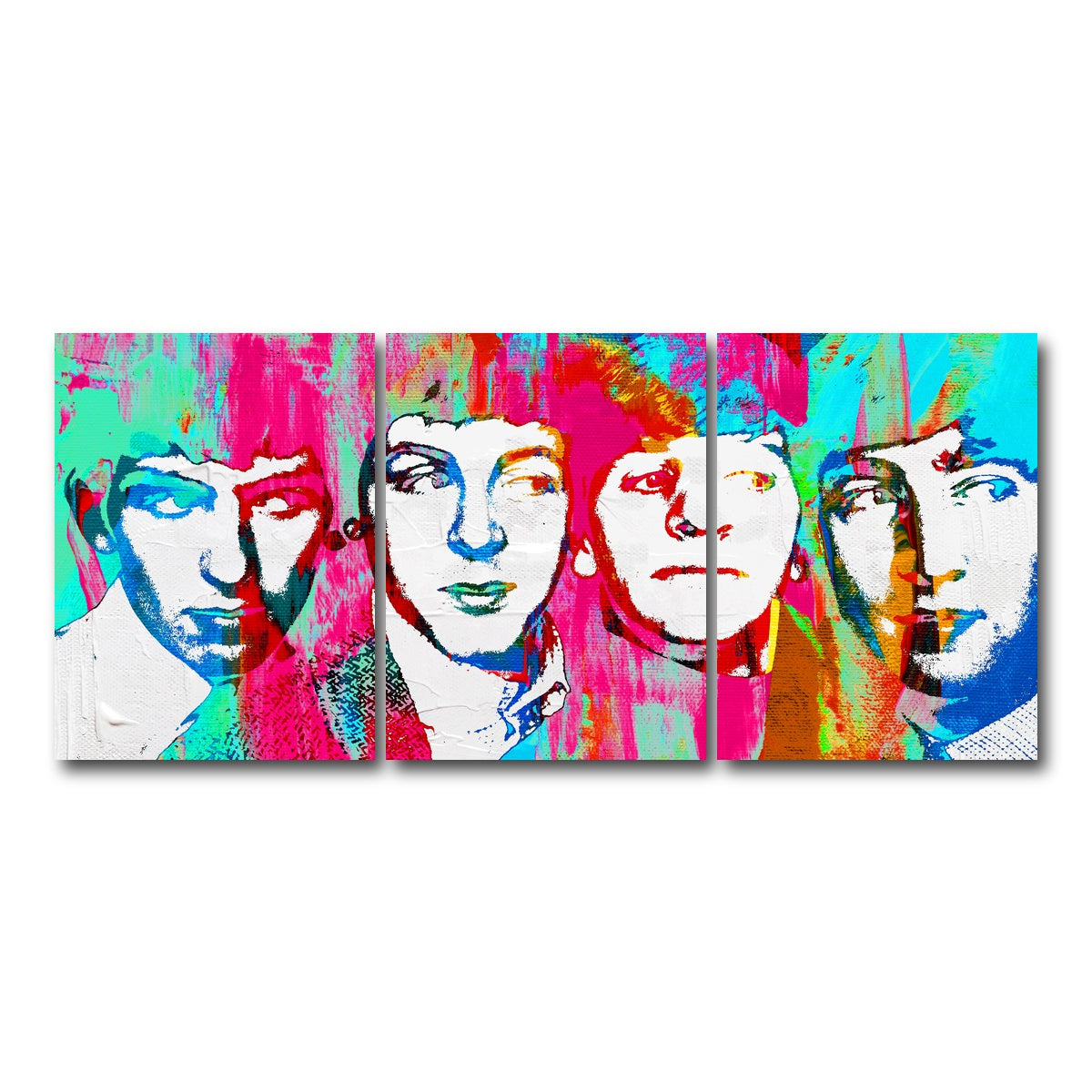 AUTO-MOCKUP WHITE | beatles dream | 3 Piece | Gallery Wrap Canvas | group=18x24