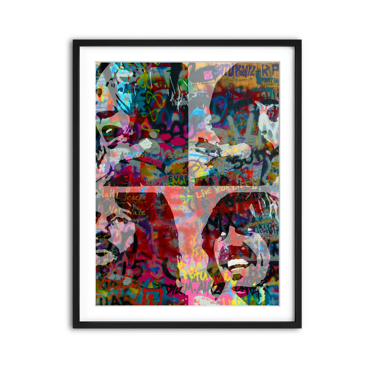 Framed Print 3x4 Black