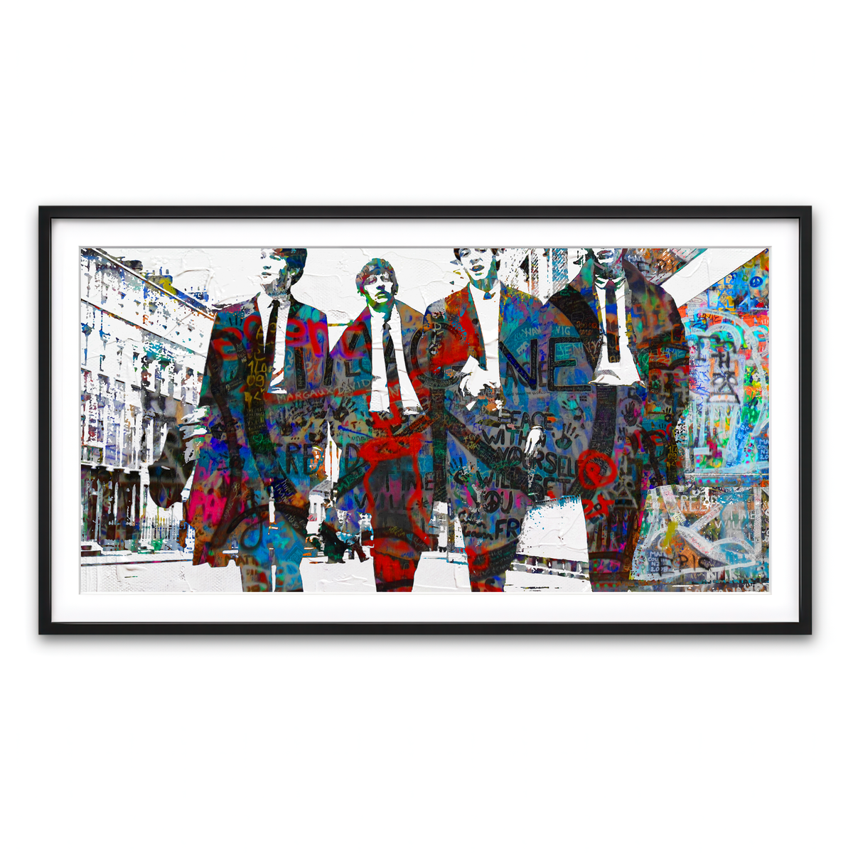 Framed Print 2x1 Black