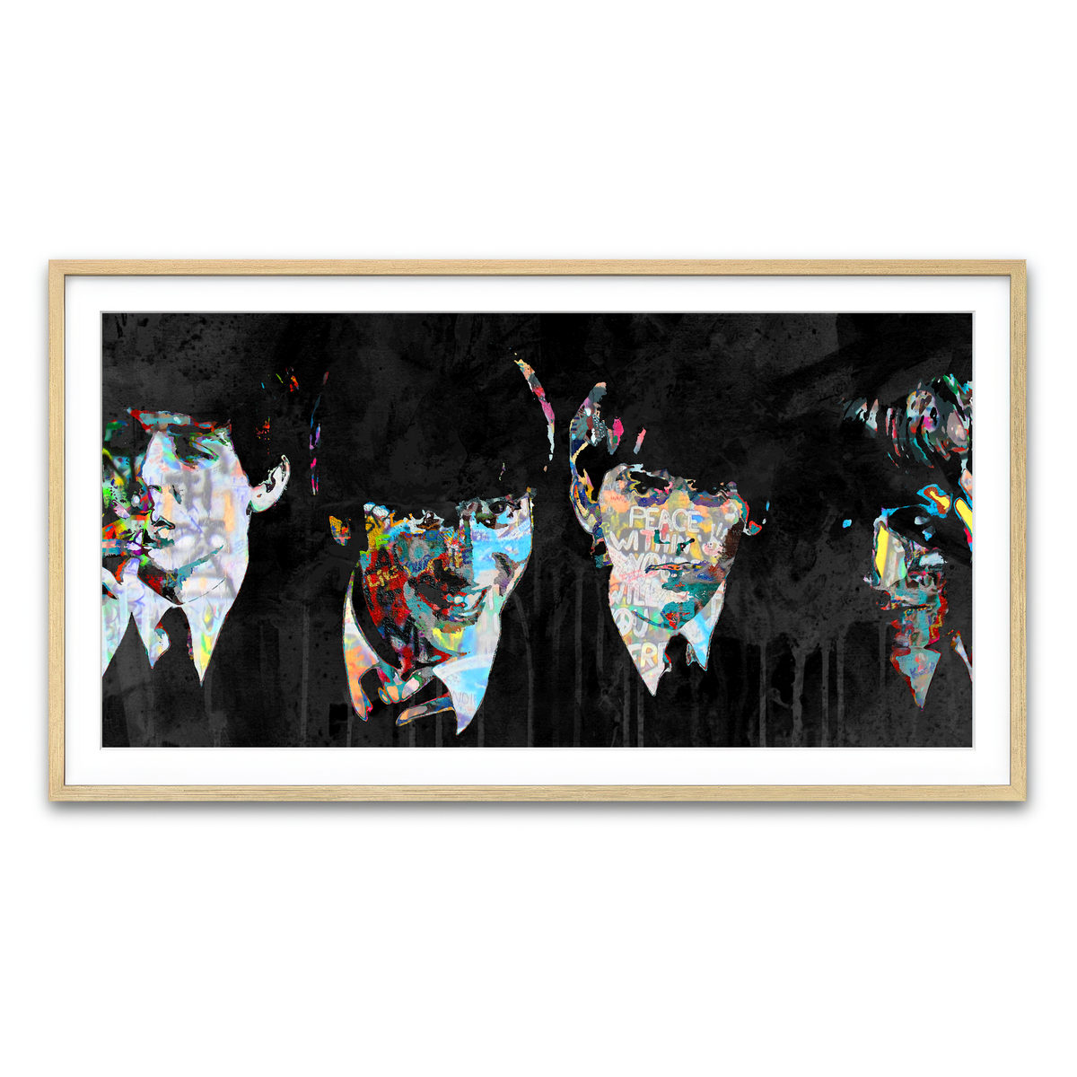 Framed Print 2x1 Natural