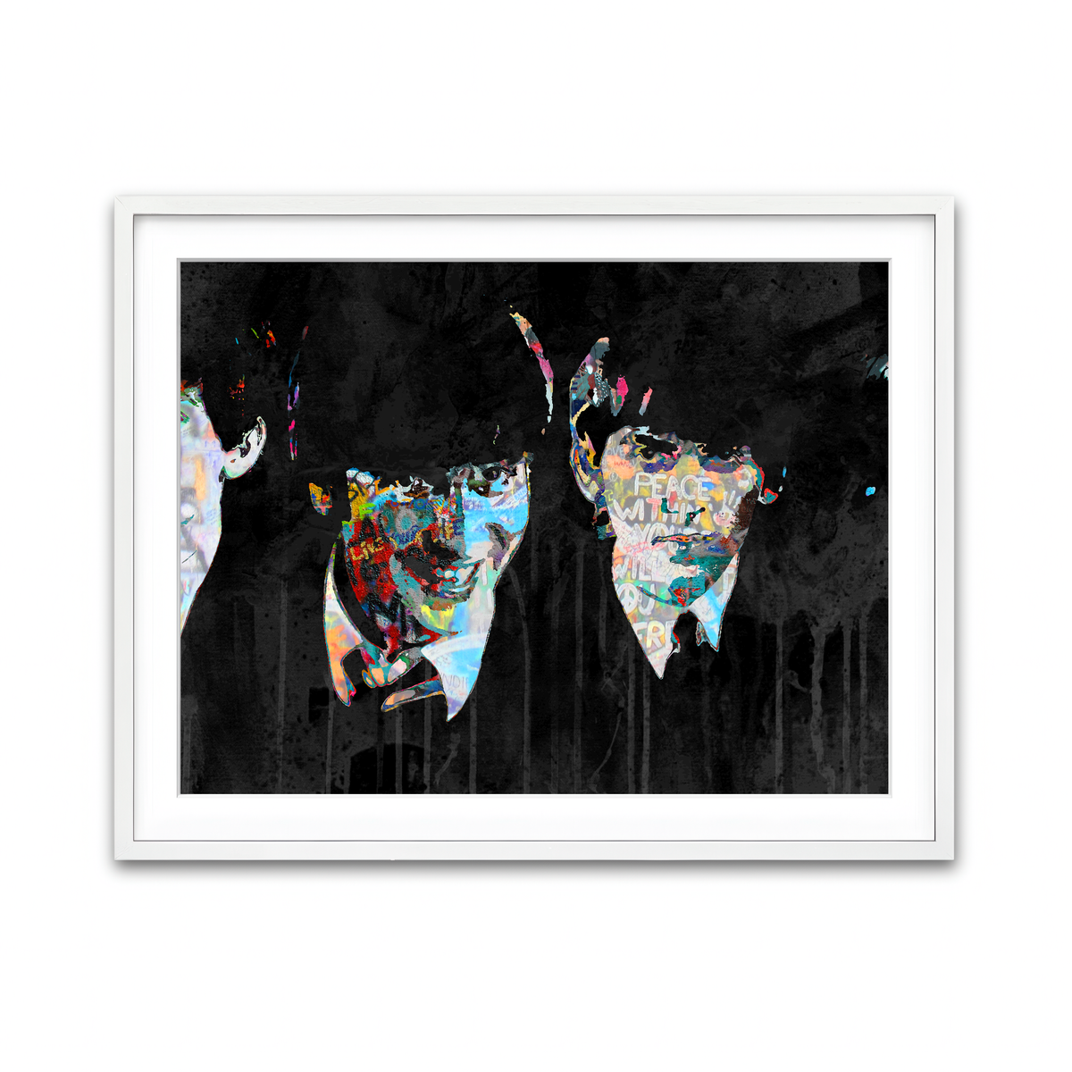 Framed Print 4x3 White