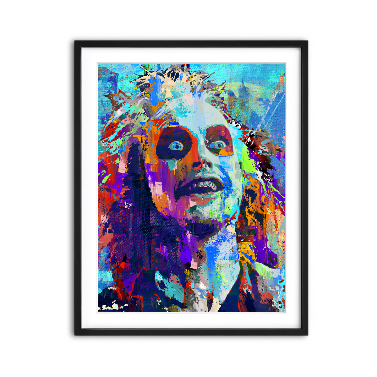 Framed Print 3x4 Black