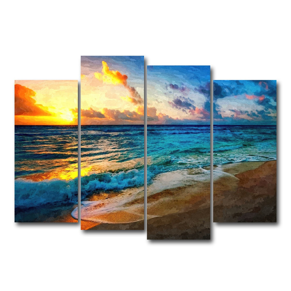 AUTO-MOCKUP WHITE | between sea and sky | 4 Piece | Gallery Wrap Canvas | group=4_normal