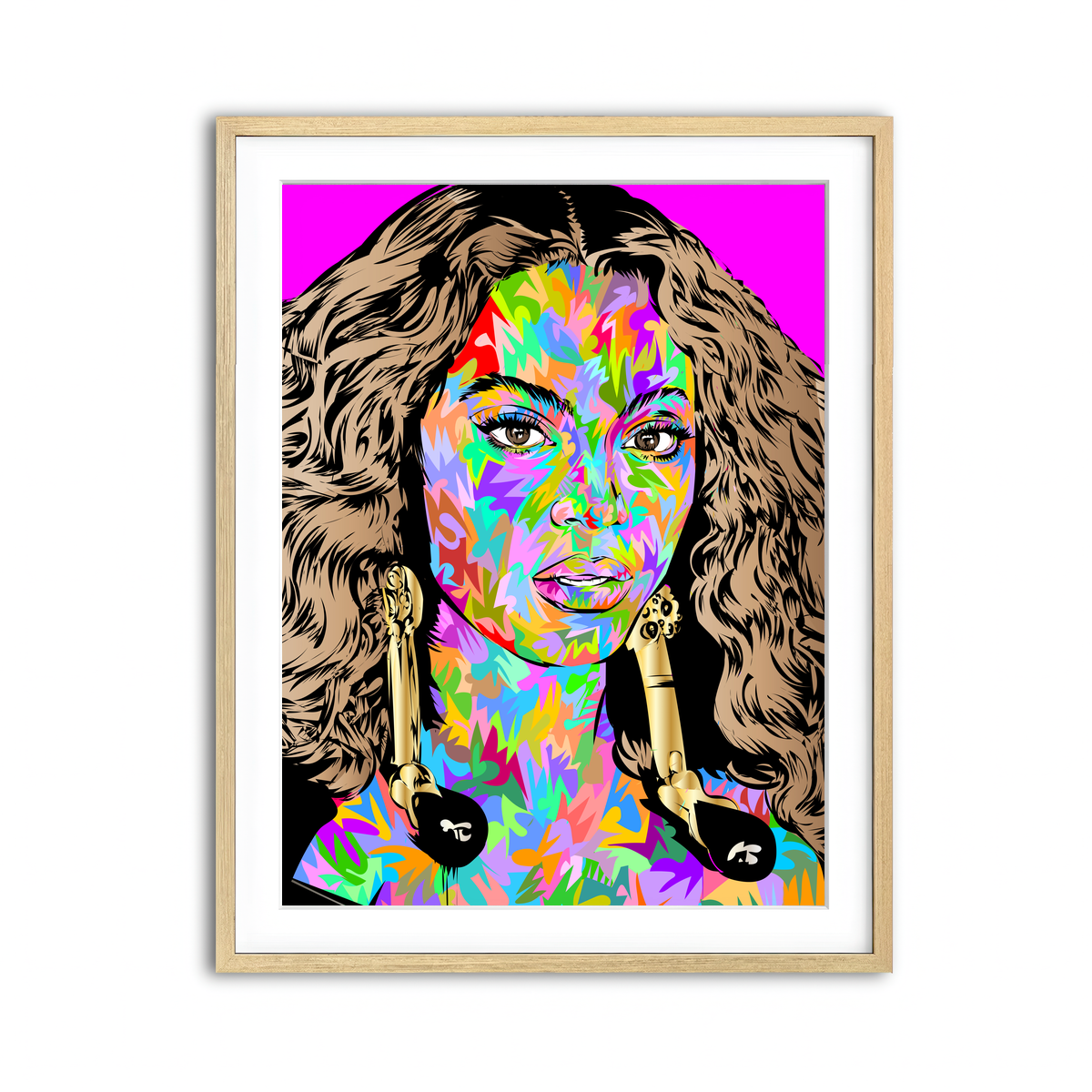 Framed Print 3x4 Natural