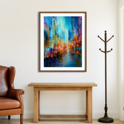 AUTO-MOCKUP ROOM | Big City Wall Art