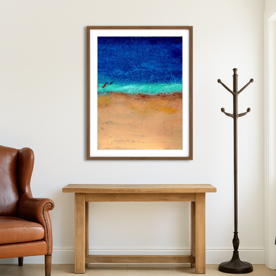 AUTO-MOCKUP ROOM | Birds at Beach Wall Art