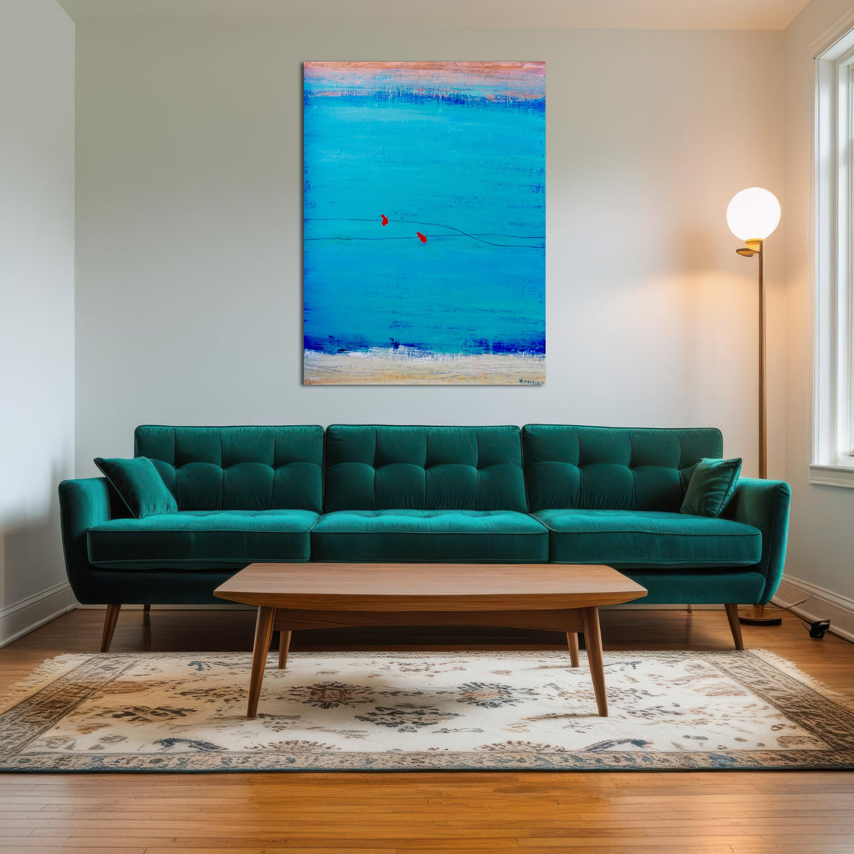 AUTO-MOCKUP ROOM | birds on wire