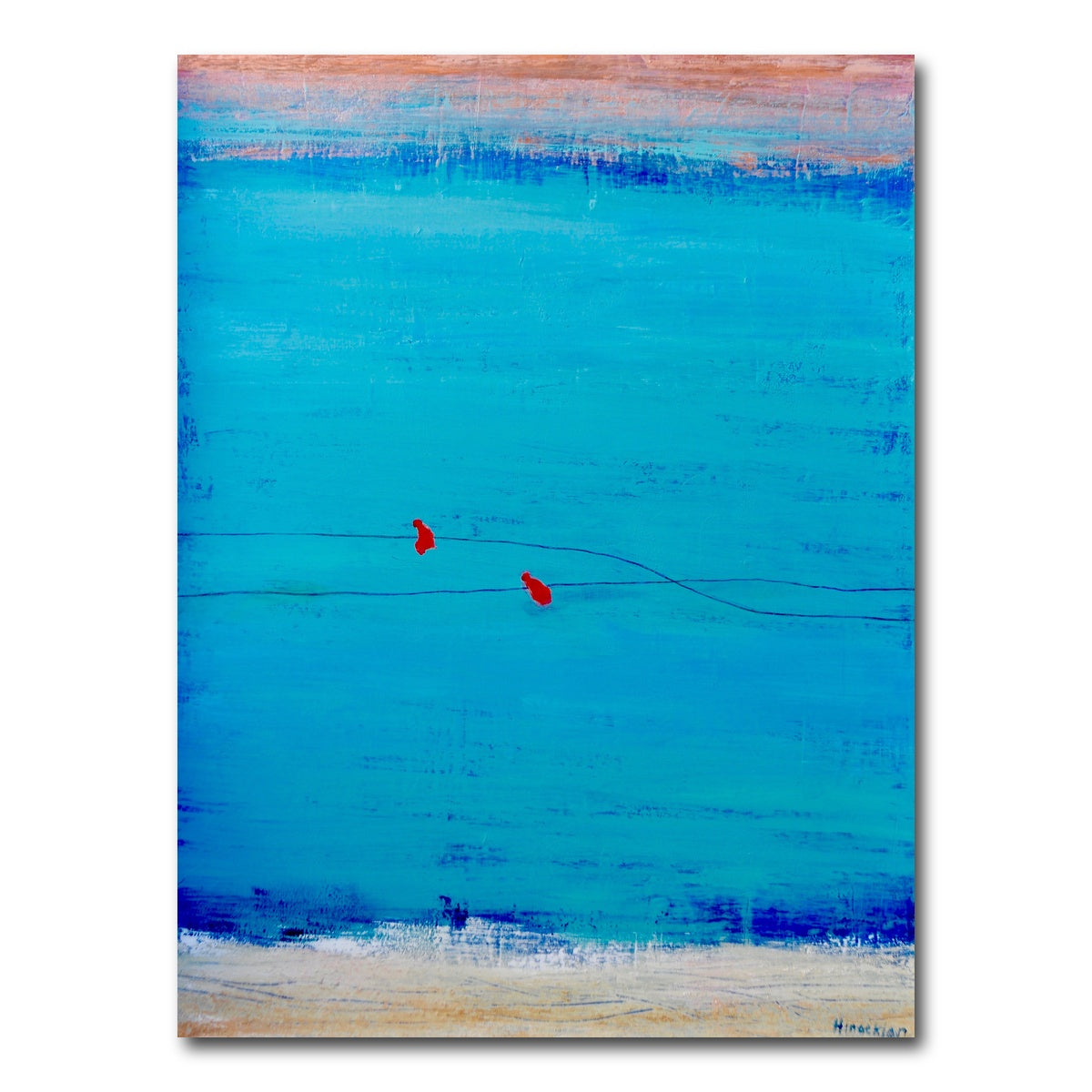 AUTO-MOCKUP WHITE | birds on wire | 1 Piece | Gallery Wrap Canvas | group=3x4