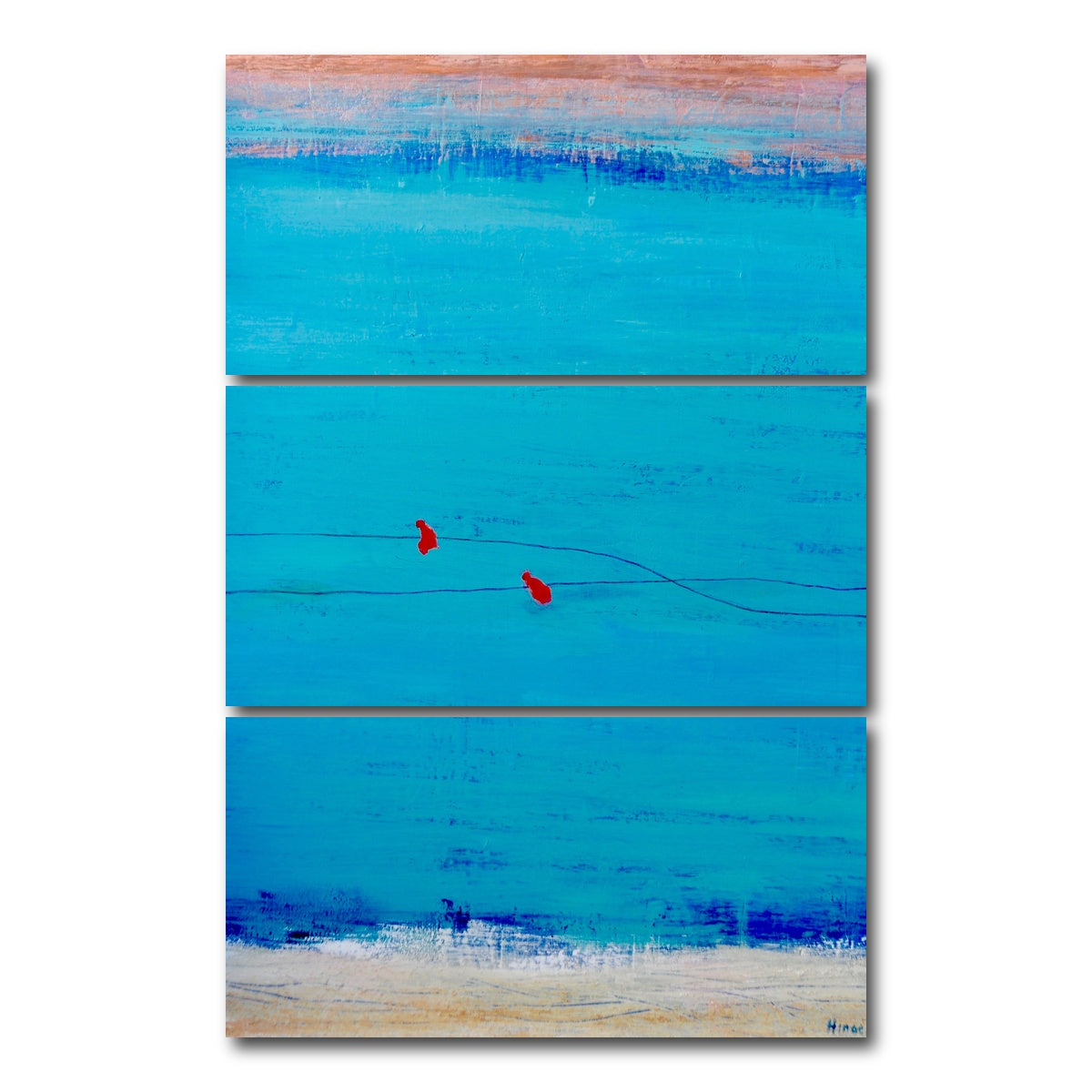 AUTO-MOCKUP WHITE | birds on wire | 3 Piece | Gallery Wrap Canvas | group=12x24_stacked