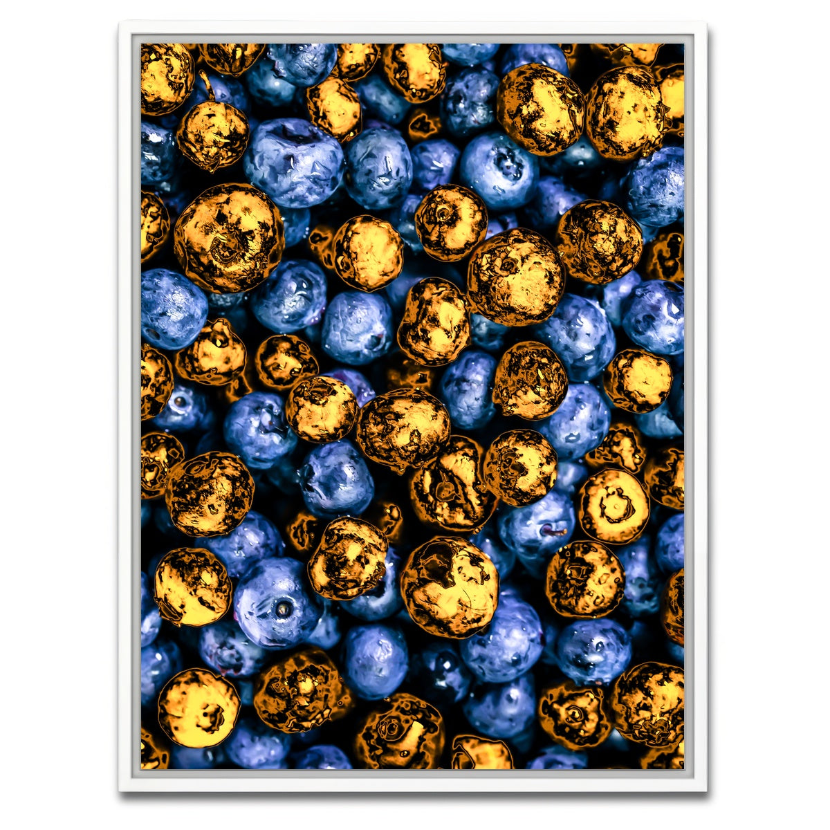 AUTO-MOCKUP WHITE | blueberries | 1 Piece | White Framed Canvas | group=3x4