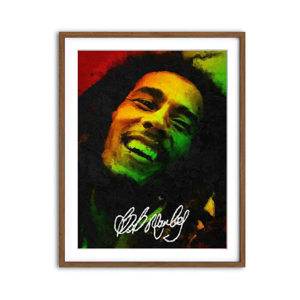 Framed Print 3x4 Walnut