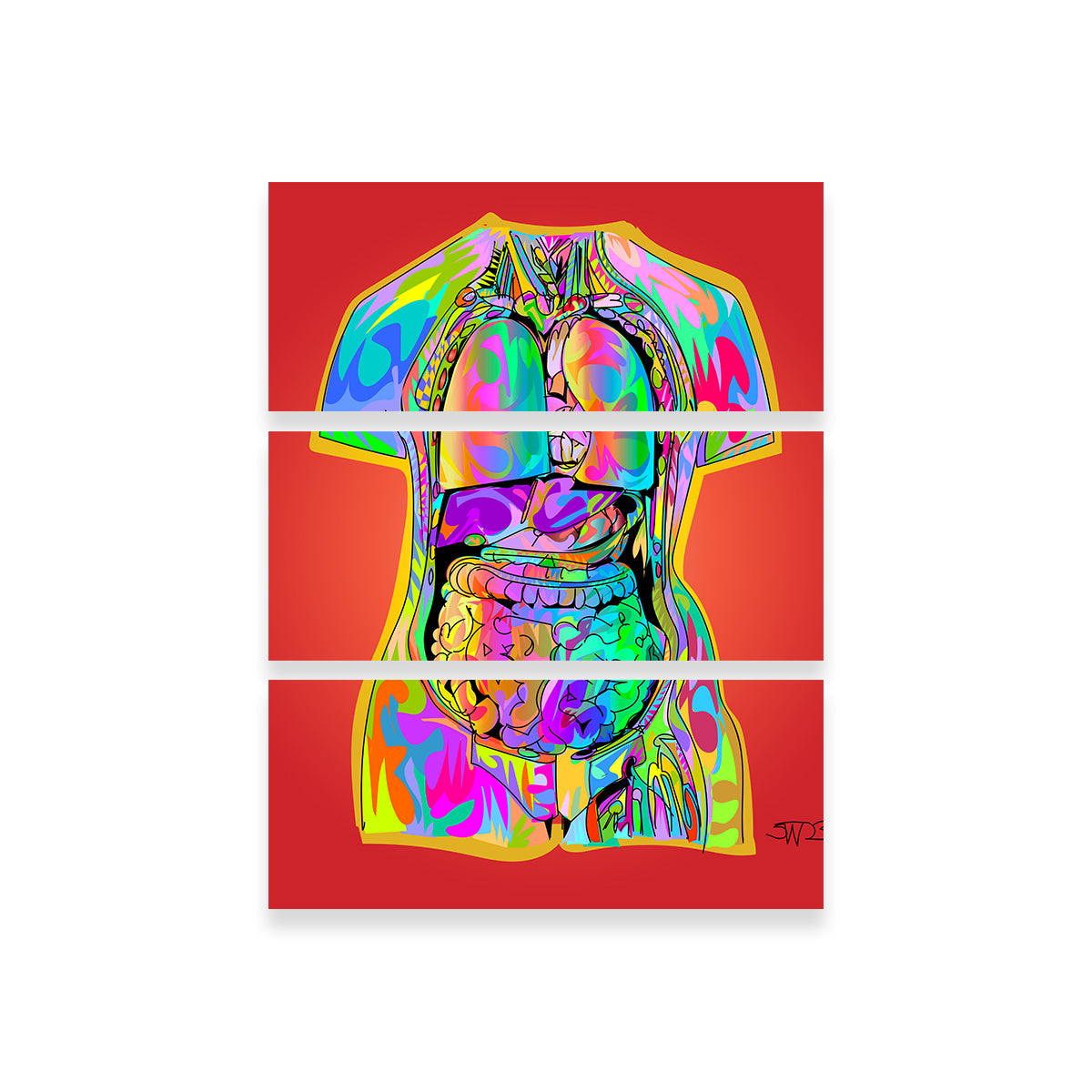 Body Organs Wall Art