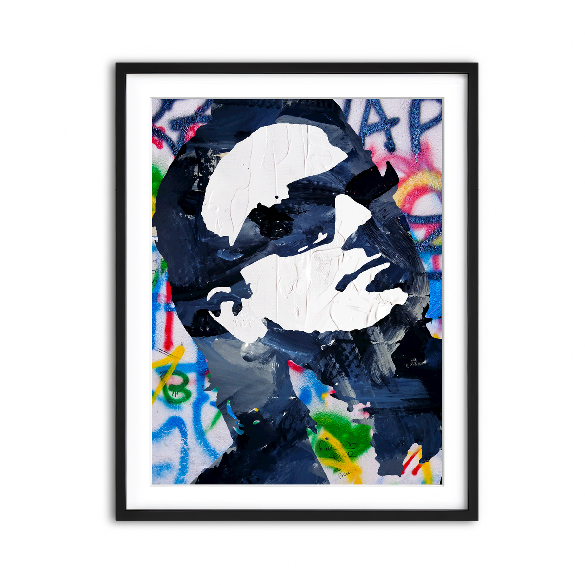 Framed Print 3x4 Black