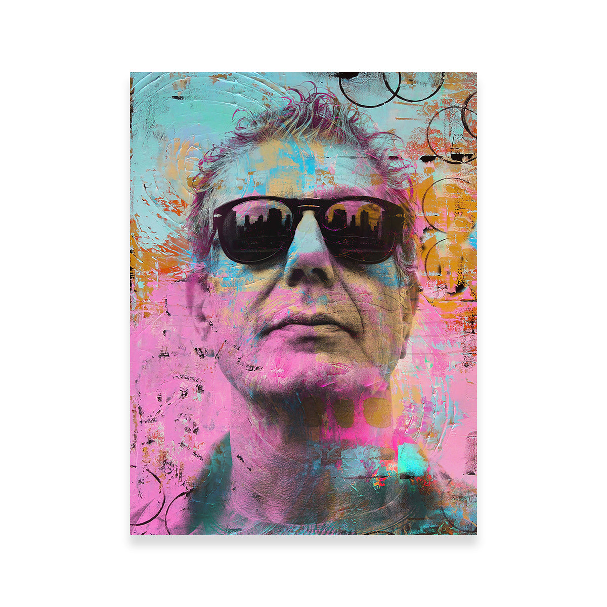 Anthony Bourdain Wall Art