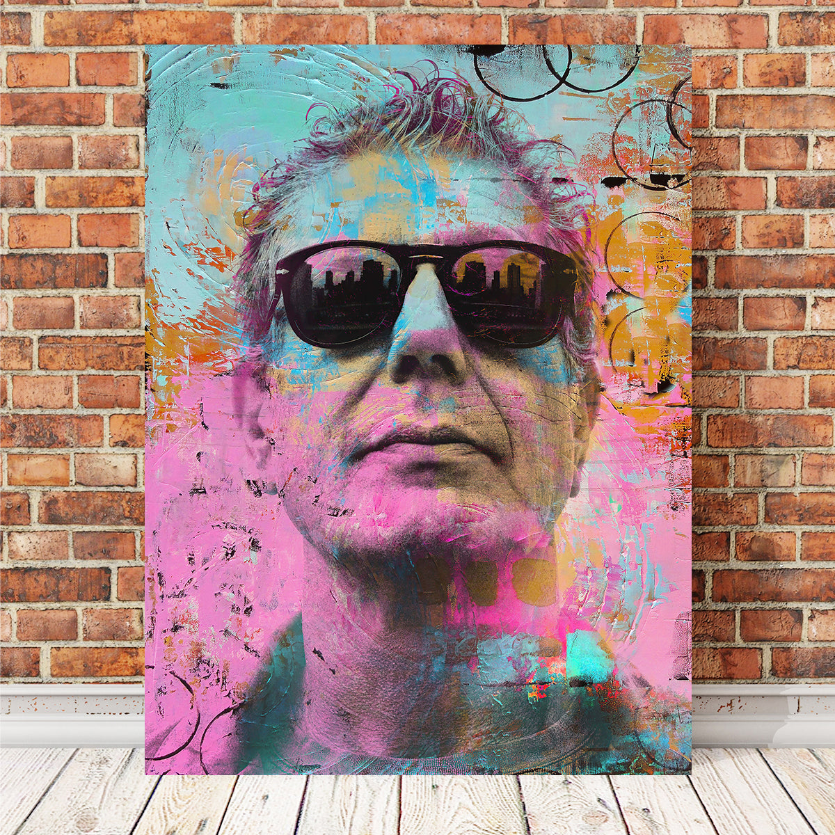 Anthony Bourdain Wall Art