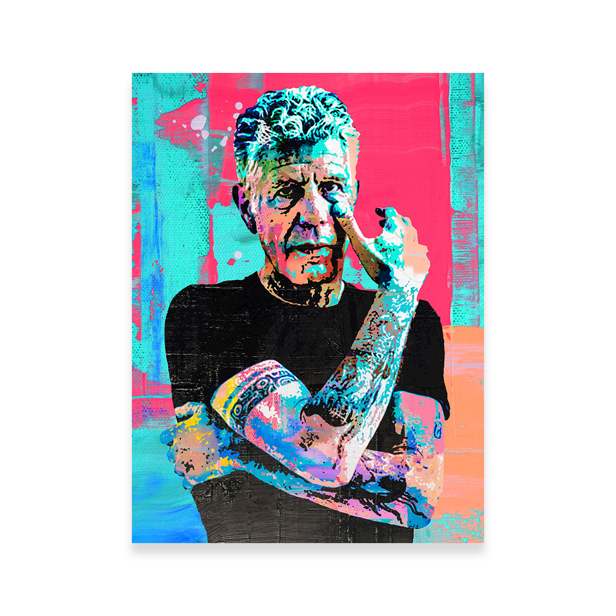 Bourdain Wall Art