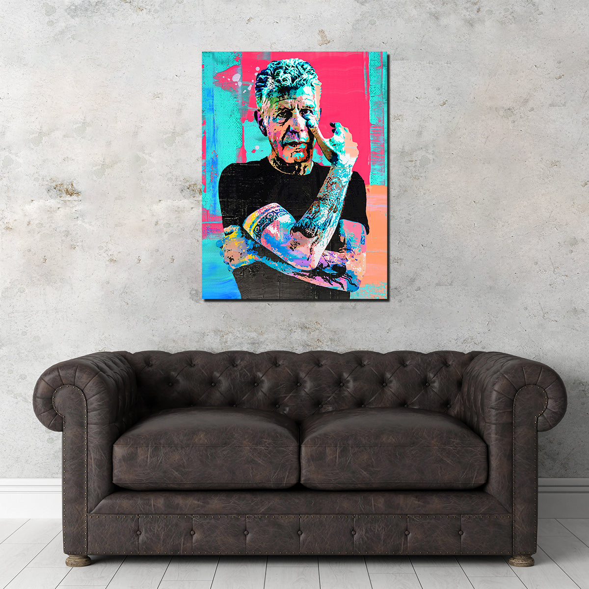 Bourdain Wall Art
