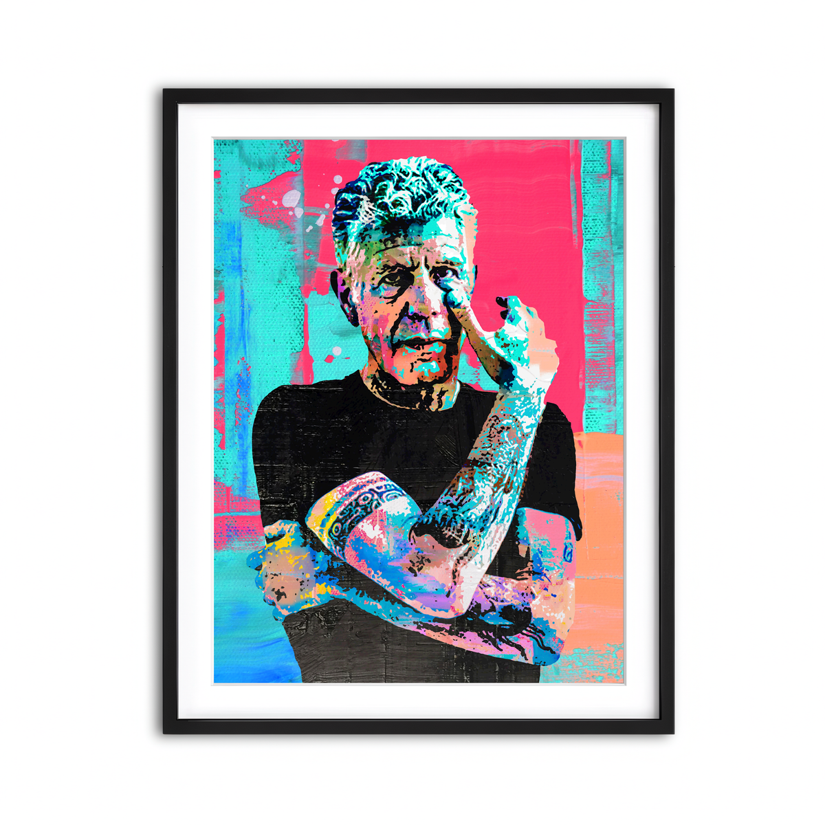 Framed Print 3x4 Black