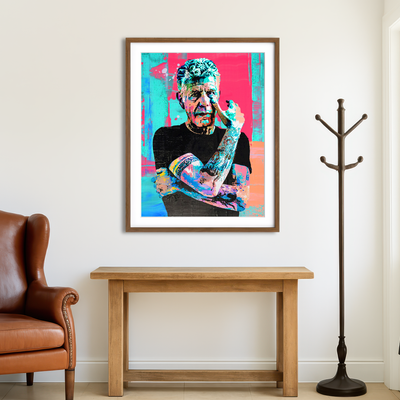 AUTO-MOCKUP ROOM | Bourdain Wall Art