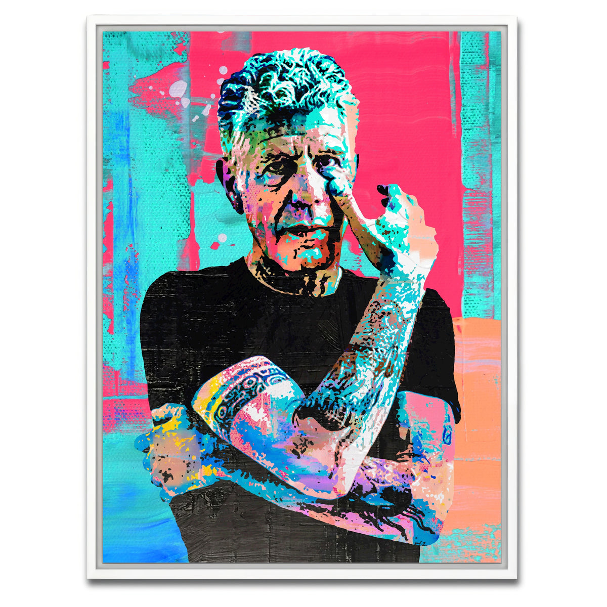 AUTO-MOCKUP WHITE | bourdain | 1 Piece | White Framed Canvas | group=3x4