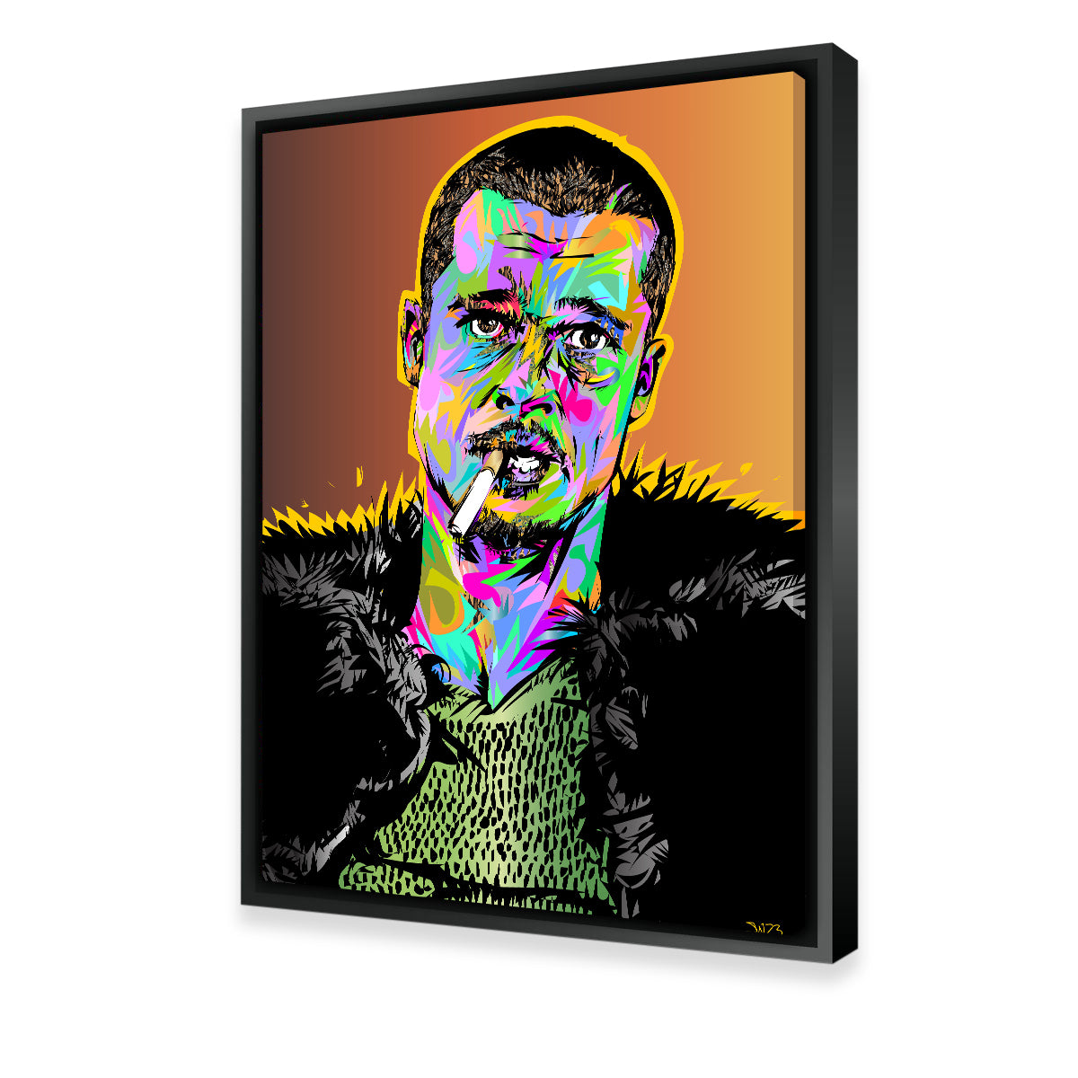 Brad Fight Club Wall Art