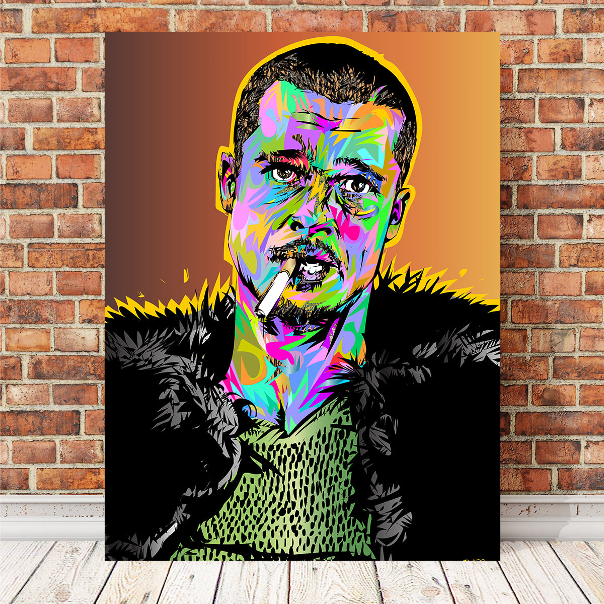 Brad Fight Club Wall Art