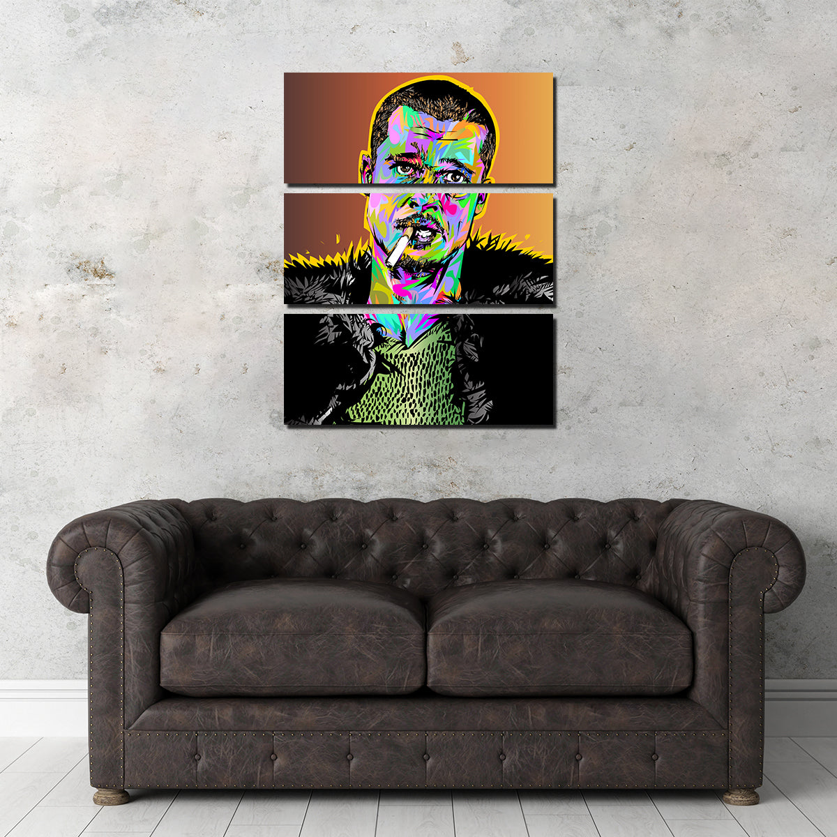Brad Fight Club Wall Art