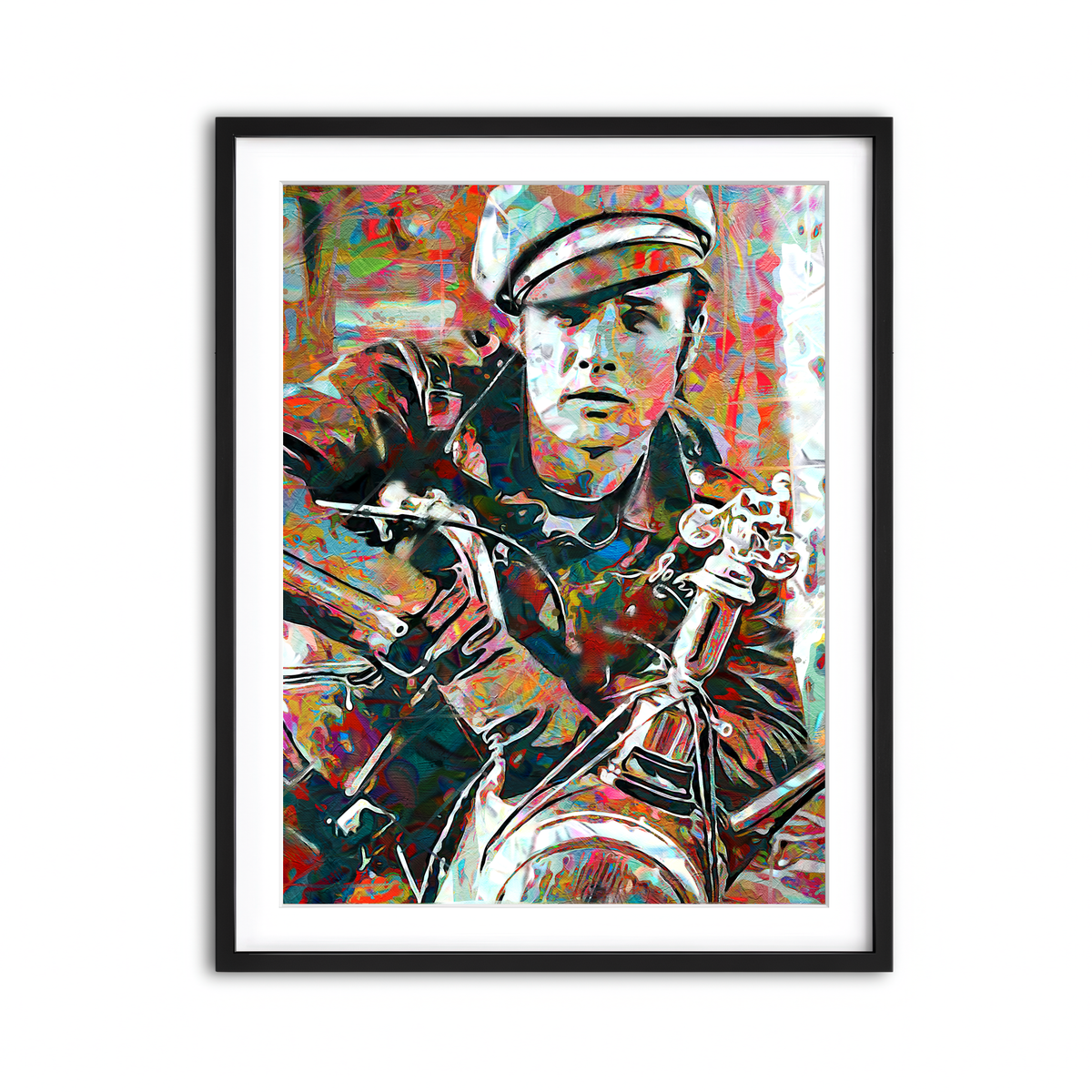 Framed Print 3x4 Black