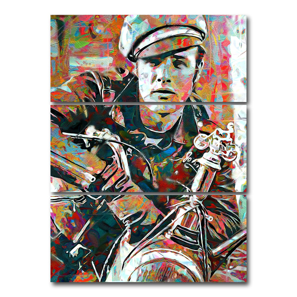 AUTO-MOCKUP WHITE | brando | 3 Piece | Gallery Wrap Canvas | group=8x18_stacked