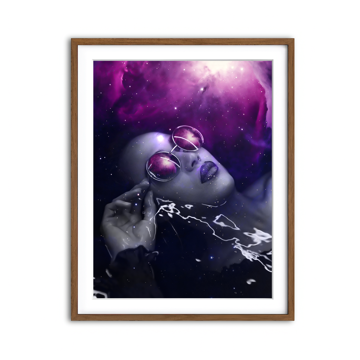 Framed Print 3x4 Walnut