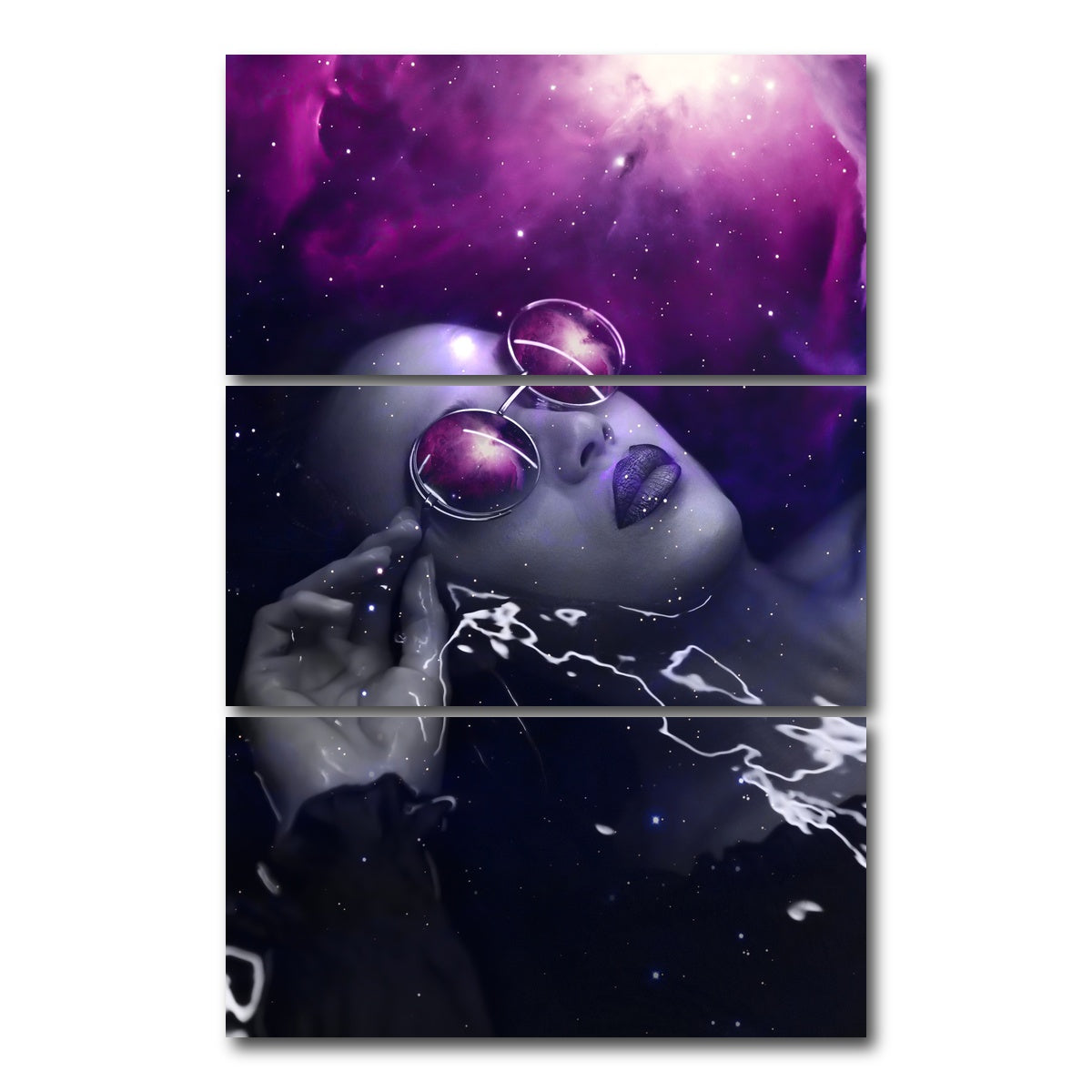 AUTO-MOCKUP WHITE | brillante | 3 Piece | Gallery Wrap Canvas | group=12x24_stacked