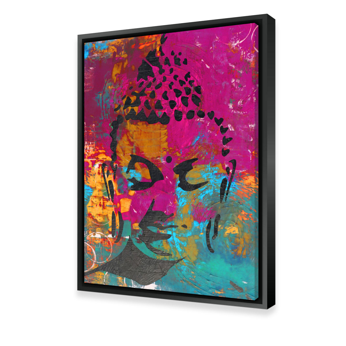 Buddha Color Wall Art