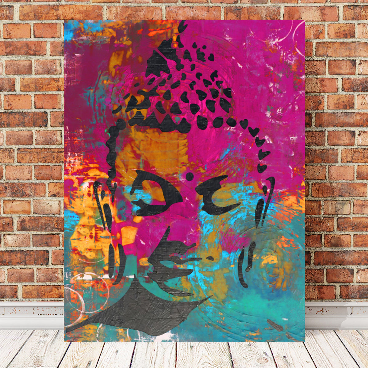 Buddha Color Wall Art