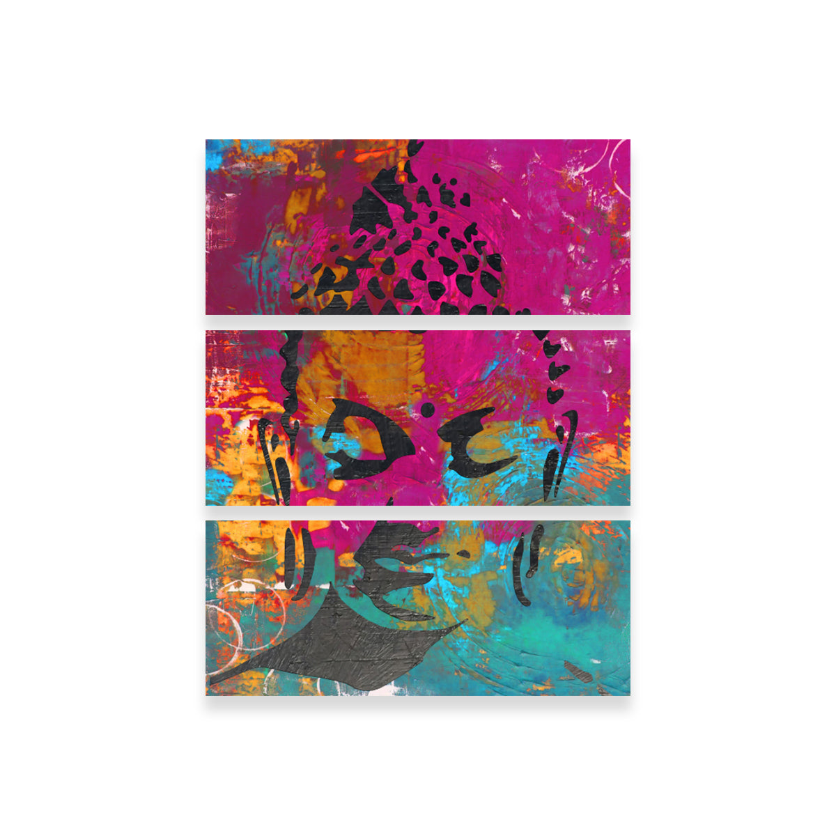 Buddha Color Wall Art