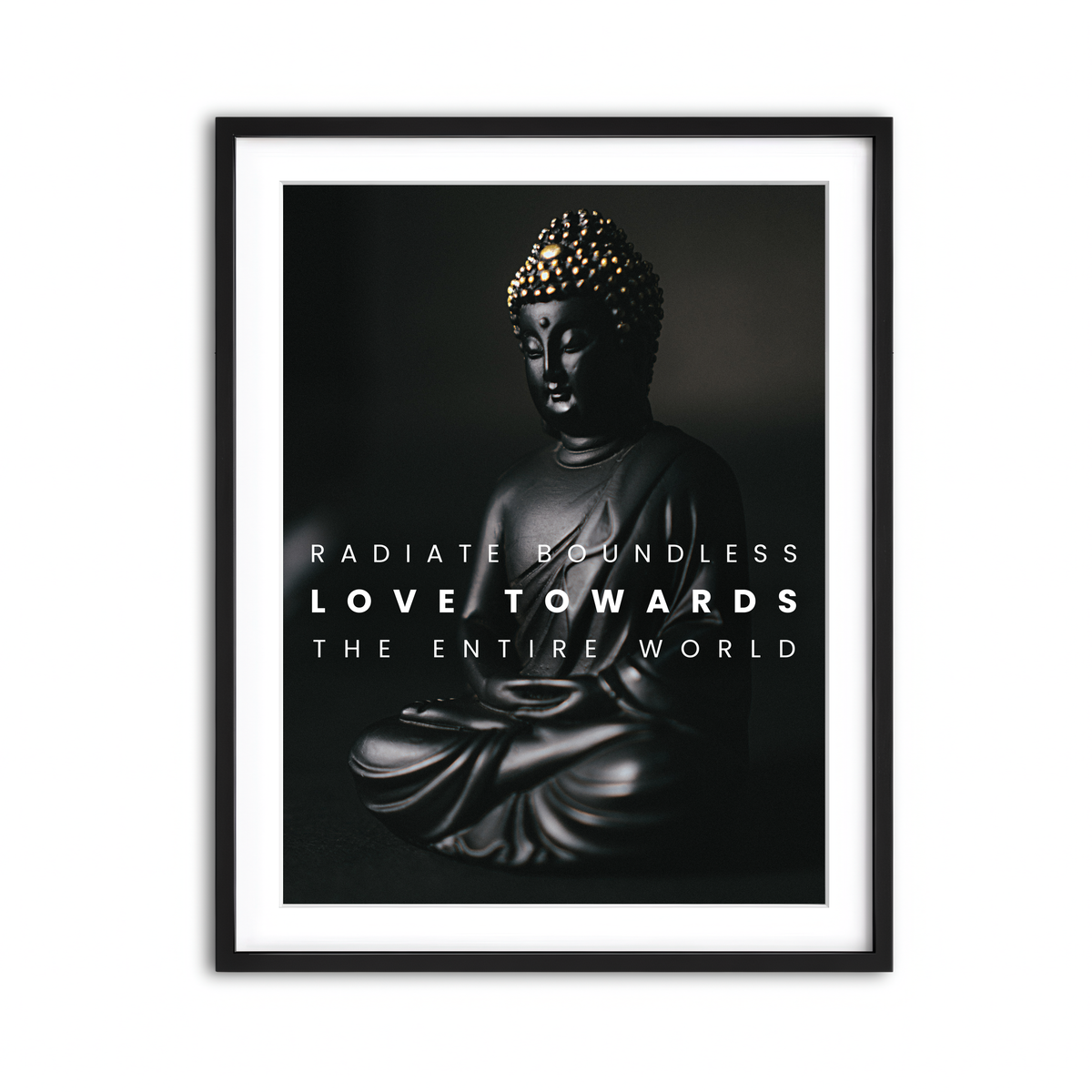 Framed Print 3x4 Black