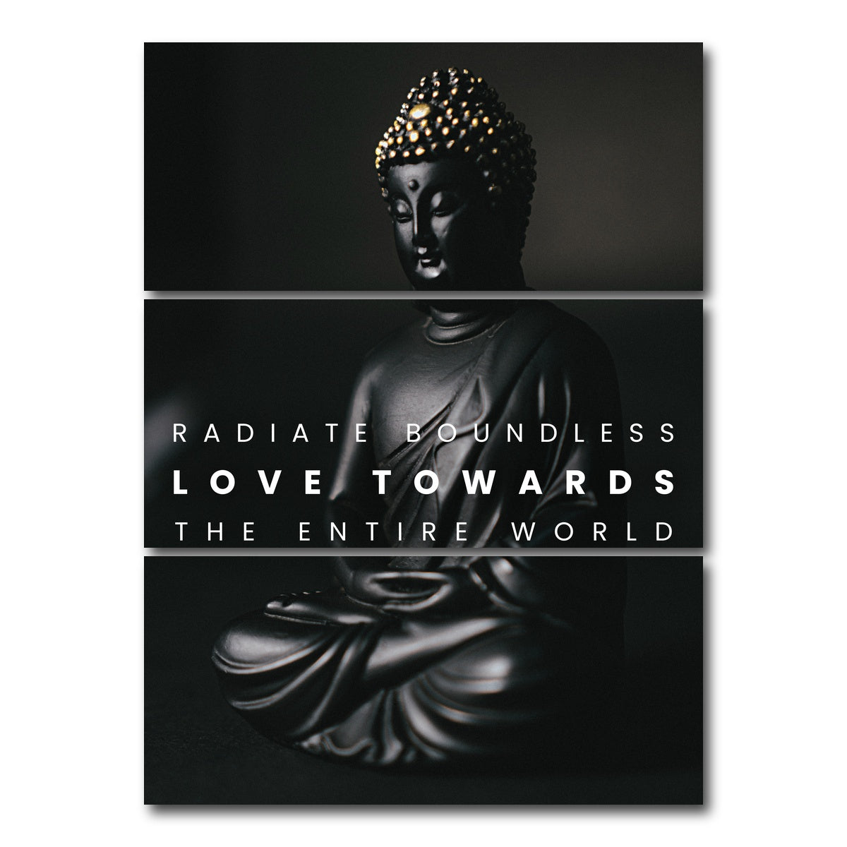 AUTO-MOCKUP WHITE | buddha design | 3 Piece | Gallery Wrap Canvas | group=8x18_stacked