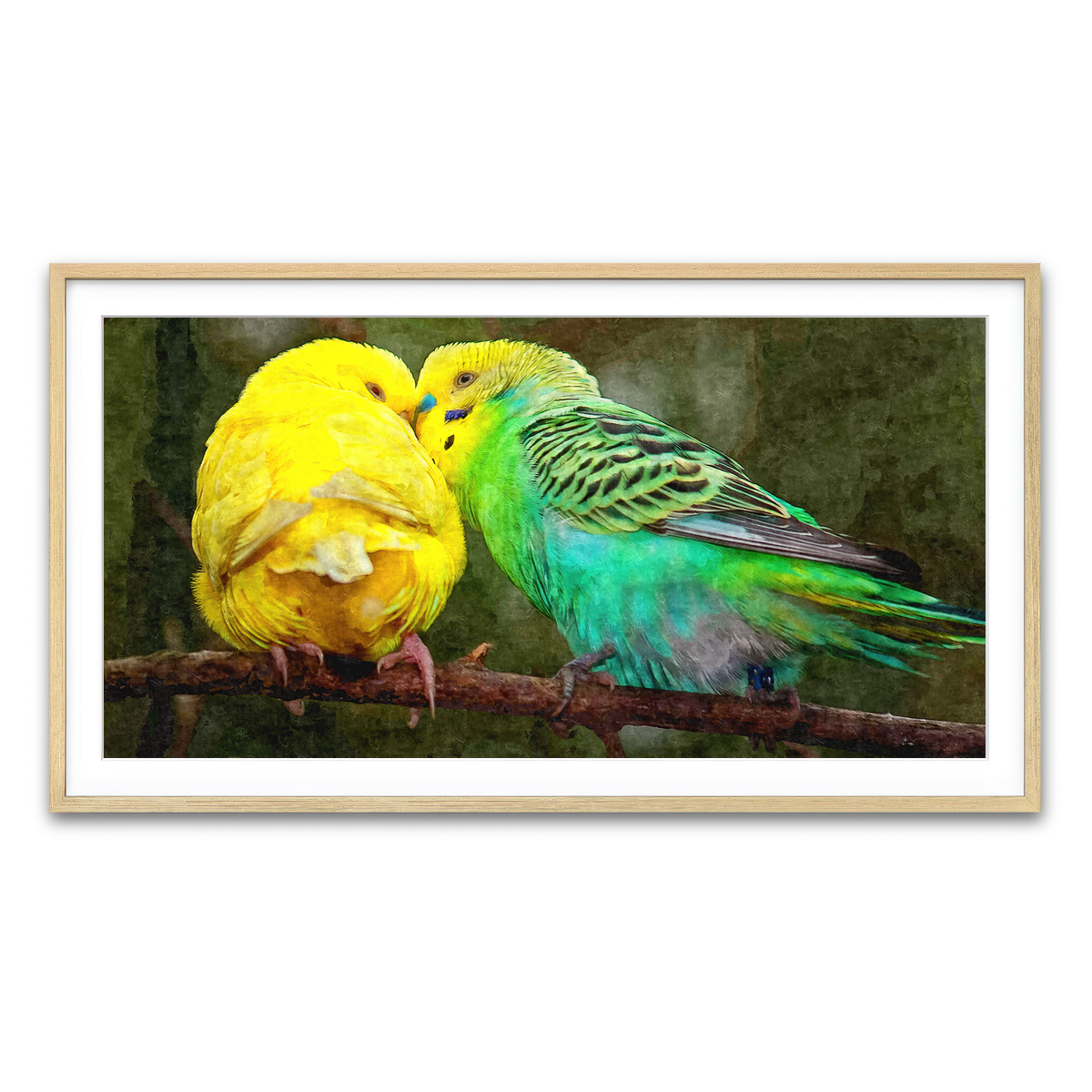 Framed Print 2x1 Natural