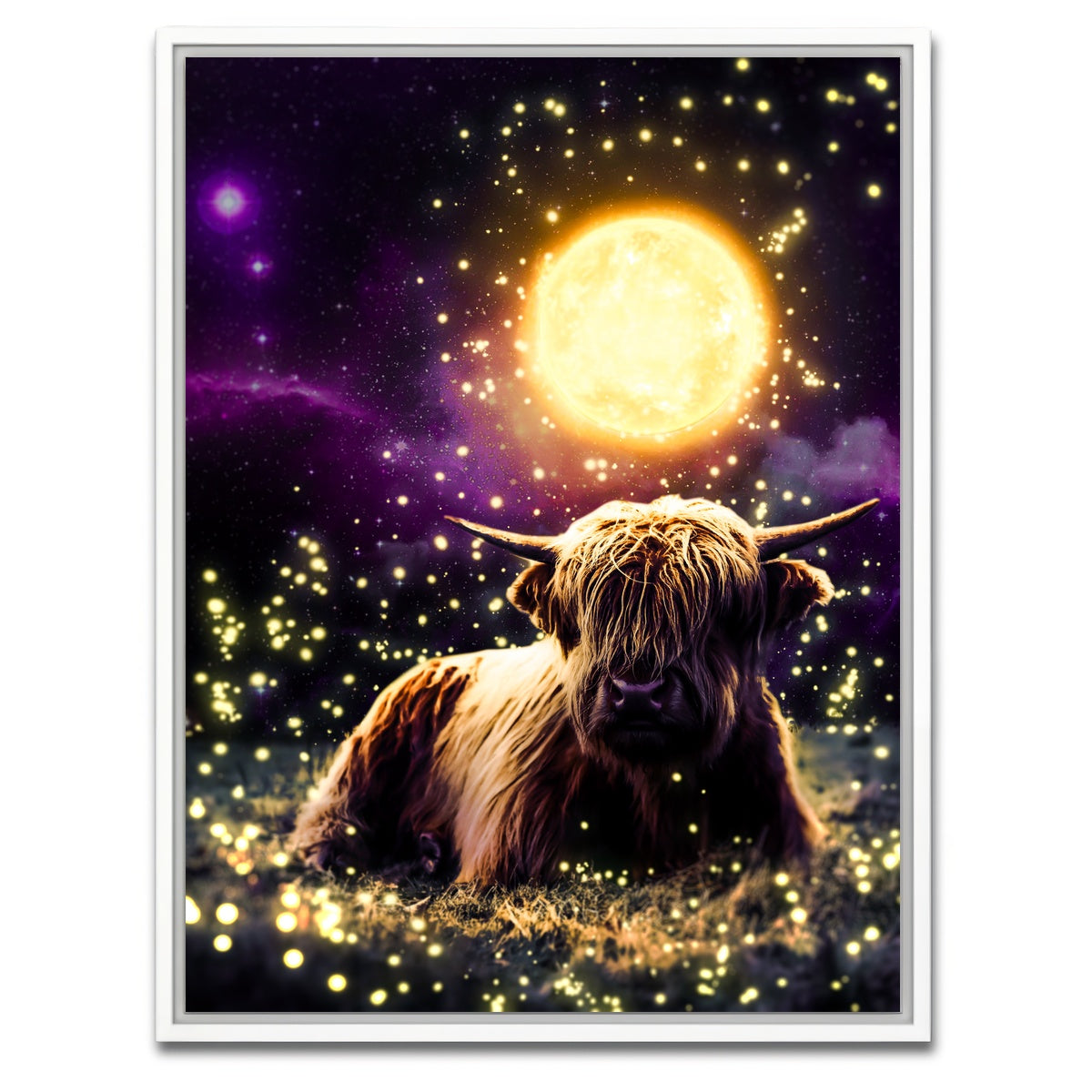 AUTO-MOCKUP WHITE | buey | 1 Piece | White Framed Canvas | group=3x4