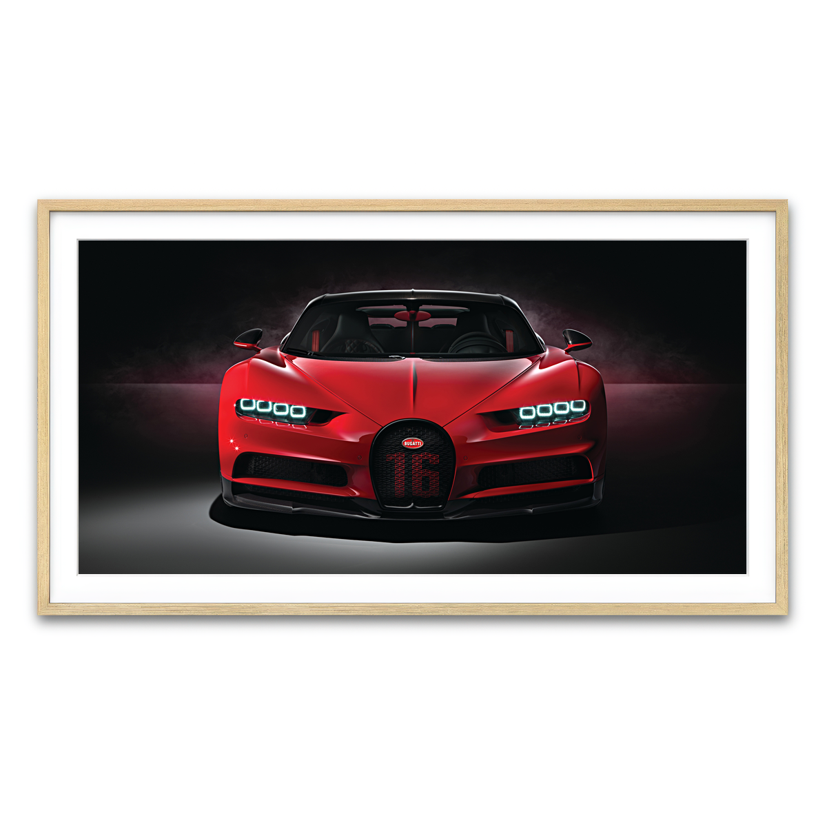 Framed Print 2x1 Natural