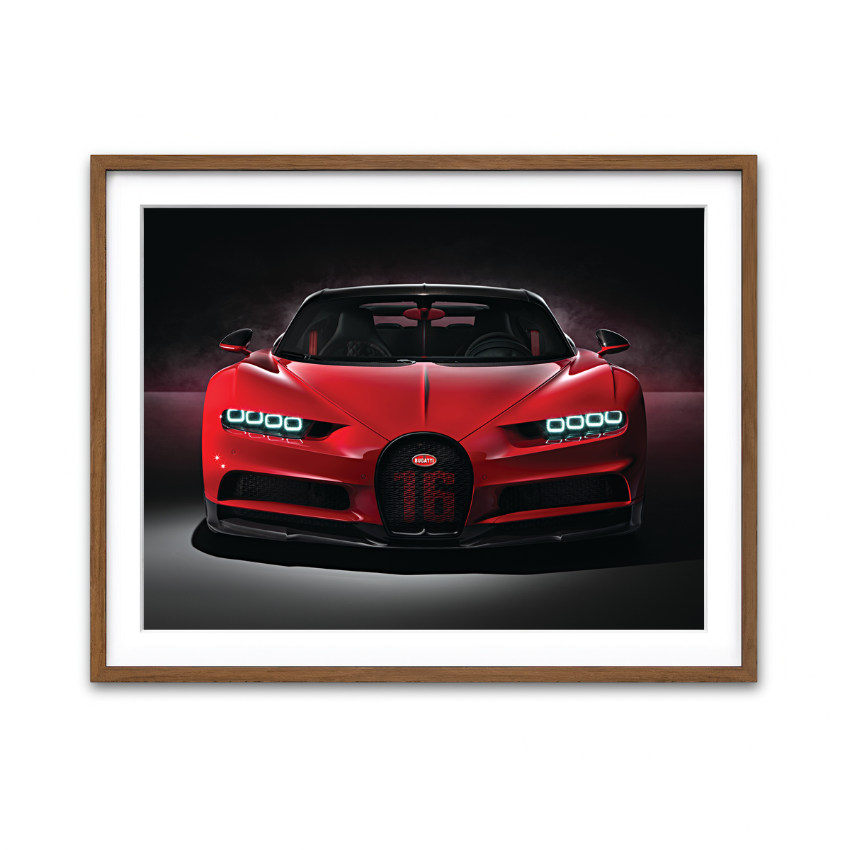 Framed Print 4x3 Walnut