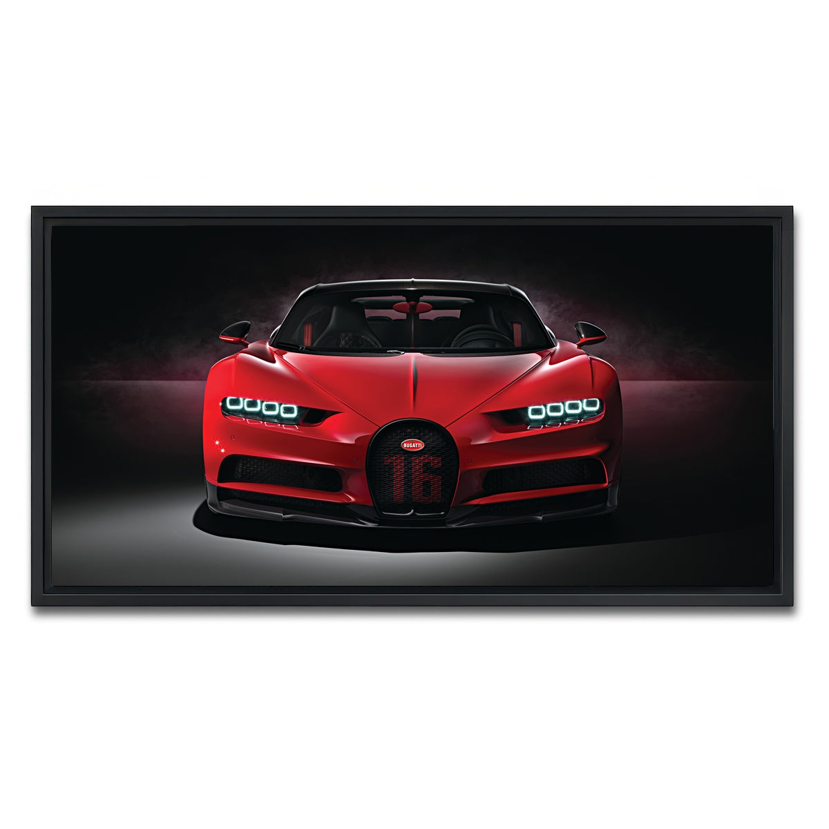 AUTO-MOCKUP WHITE | bugatti | 1 Piece | Black Framed Canvas | group=2x1